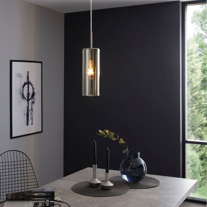 Suspension nickel en verre, Tino