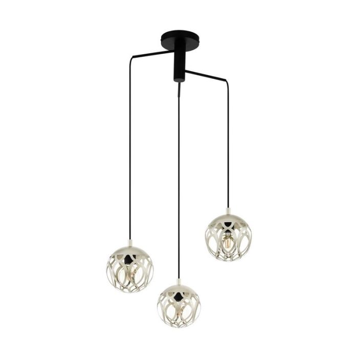 Suspension grise en acier, Eveliene
