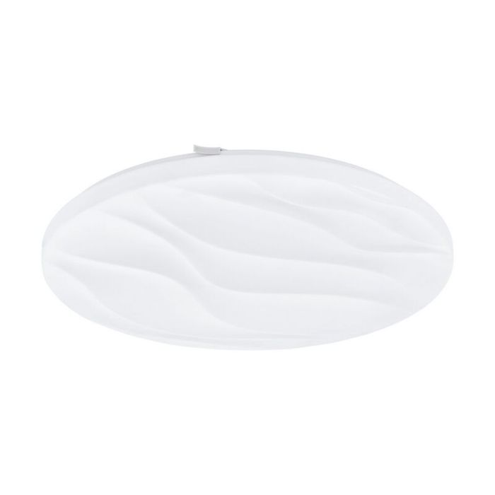 Lampe plafond blanche en acier, Aniel, 22W, 3000K LED