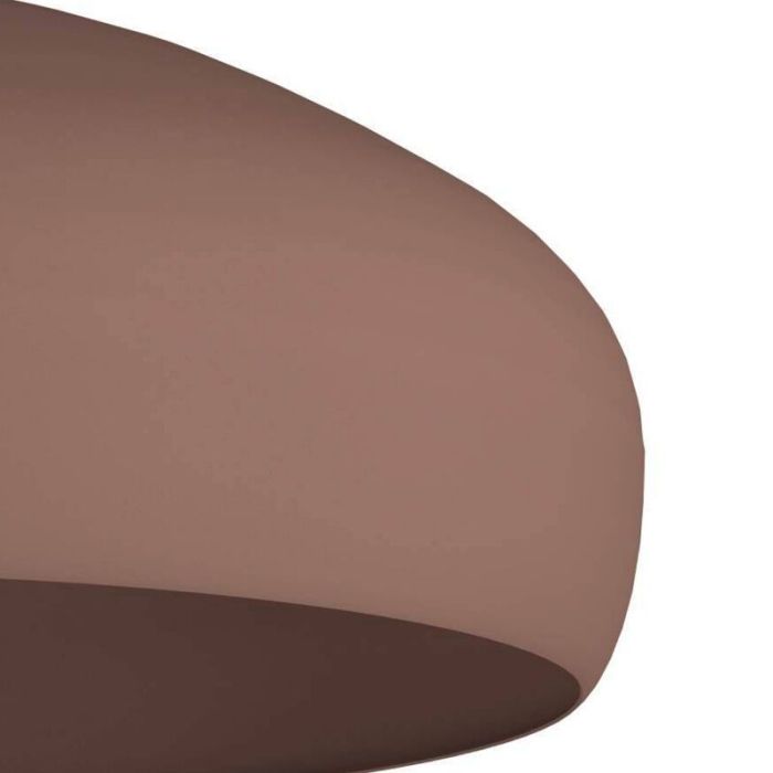 Plafonnier marron en aluminium, Egine