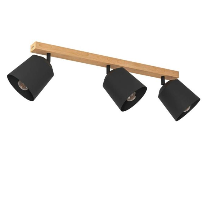 Spot plafond en bois marron, Teddy