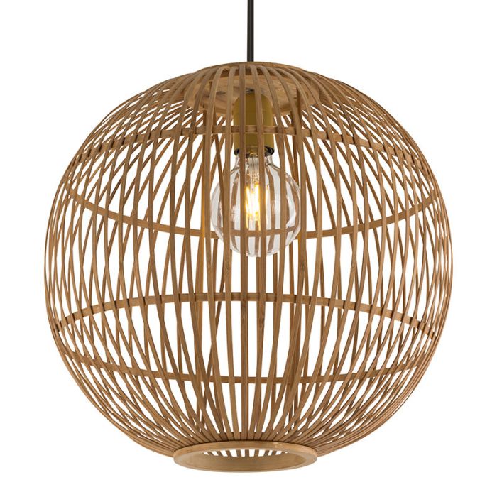 Suspension en bois marronne, Terry