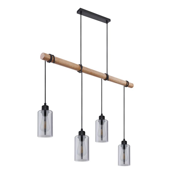 Suspension rustique bois, Mariya