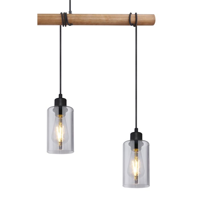 Suspension rustique bois, Mariya