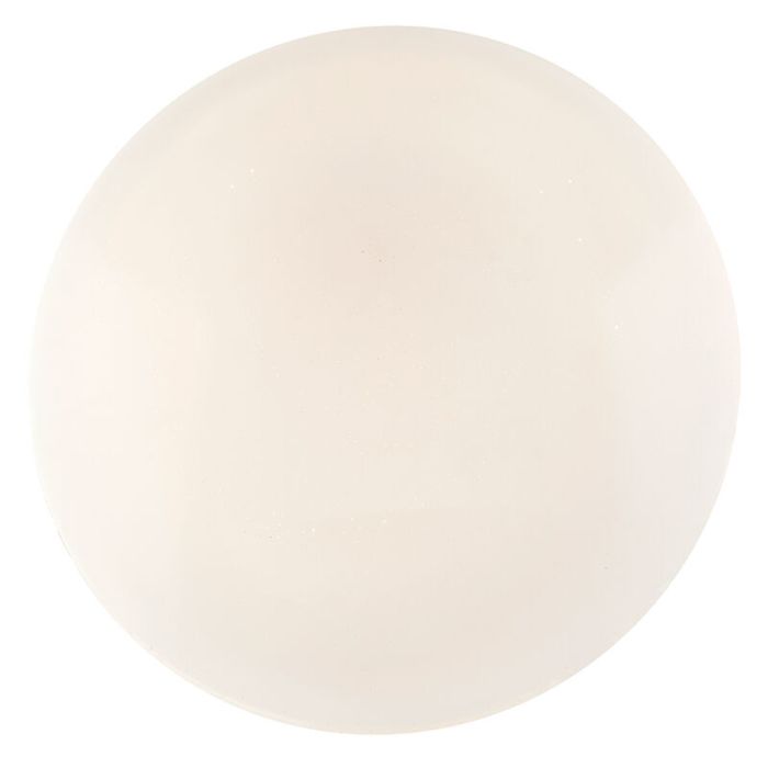 Plafonnier connecté blanc en métal, Helena, 30W, blanc chaud à froid réglable LED