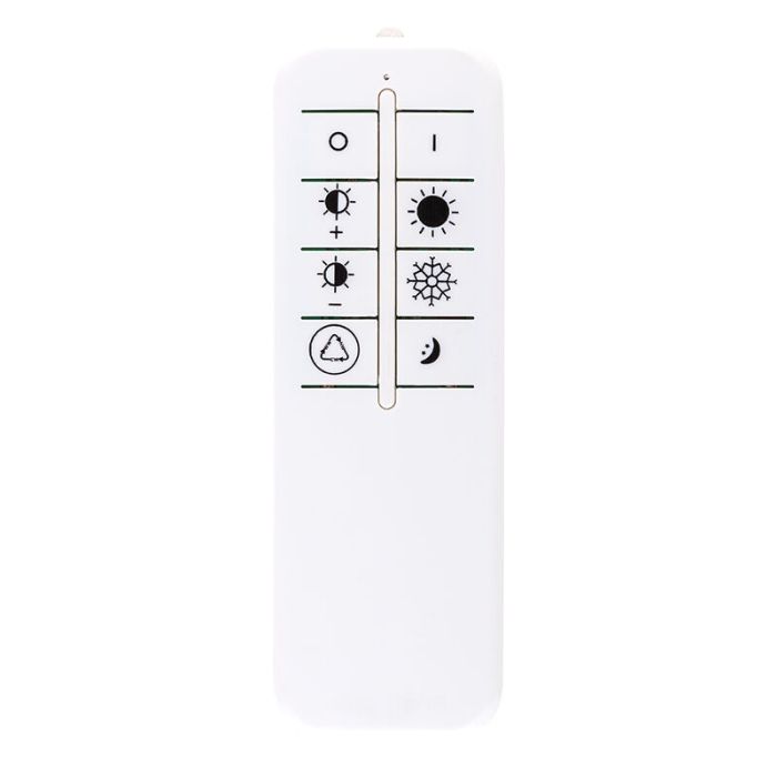 Plafonnier connecté blanc en métal, Helena, 30W, blanc chaud à froid réglable LED