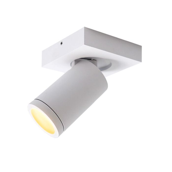 Spot plafond blanc moderne, Kenan, IP44