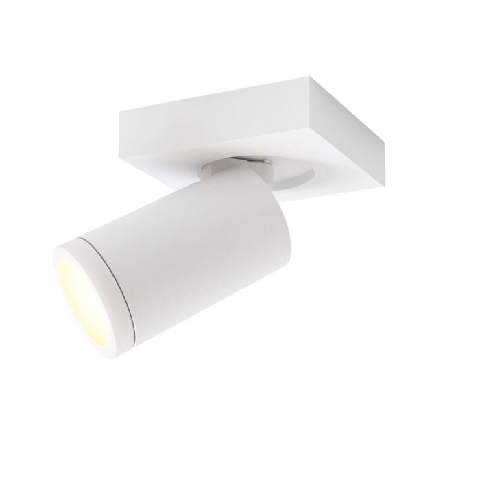 Spot plafond blanc moderne, Kenan, IP44