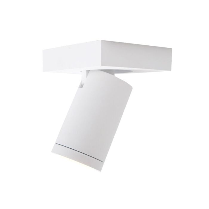 Spot plafond blanc moderne, Kenan, IP44