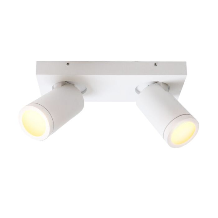 Spot plafond blanc moderne, Kenan, IP44