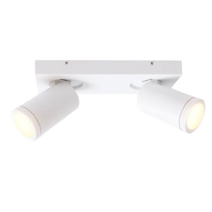 Spot plafond blanc moderne, Kenan, IP44