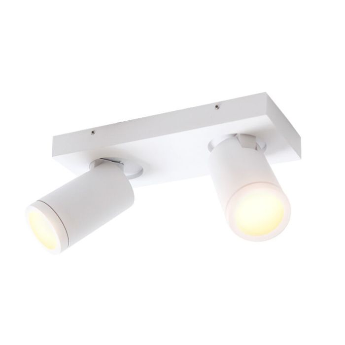 Spot plafond blanc moderne, Kenan, IP44