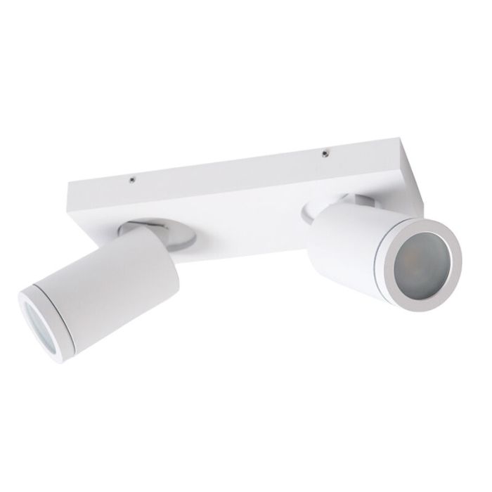 Spot plafond blanc moderne, Kenan, IP44