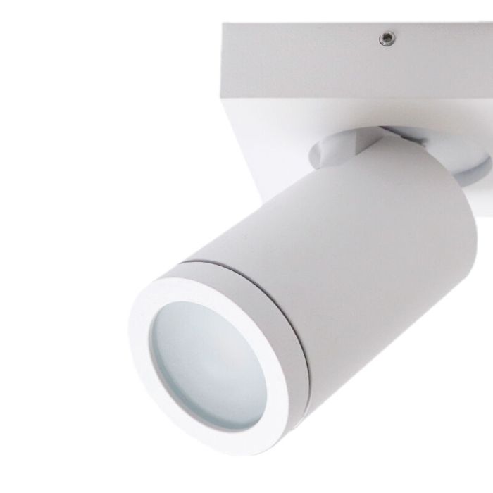 Spot plafond blanc moderne, Kenan, IP44