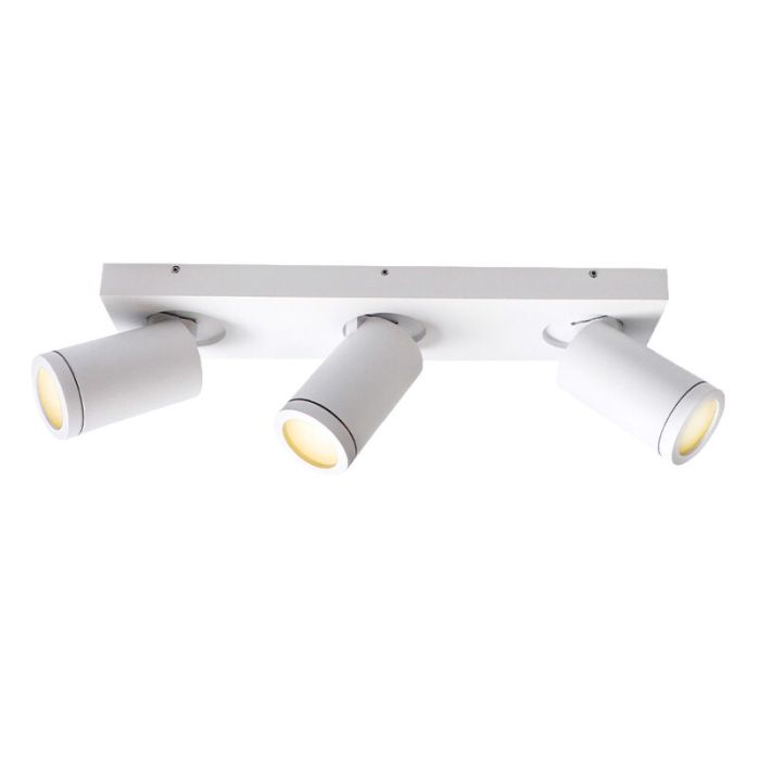 Spot plafond blanc moderne, Kenan, IP44