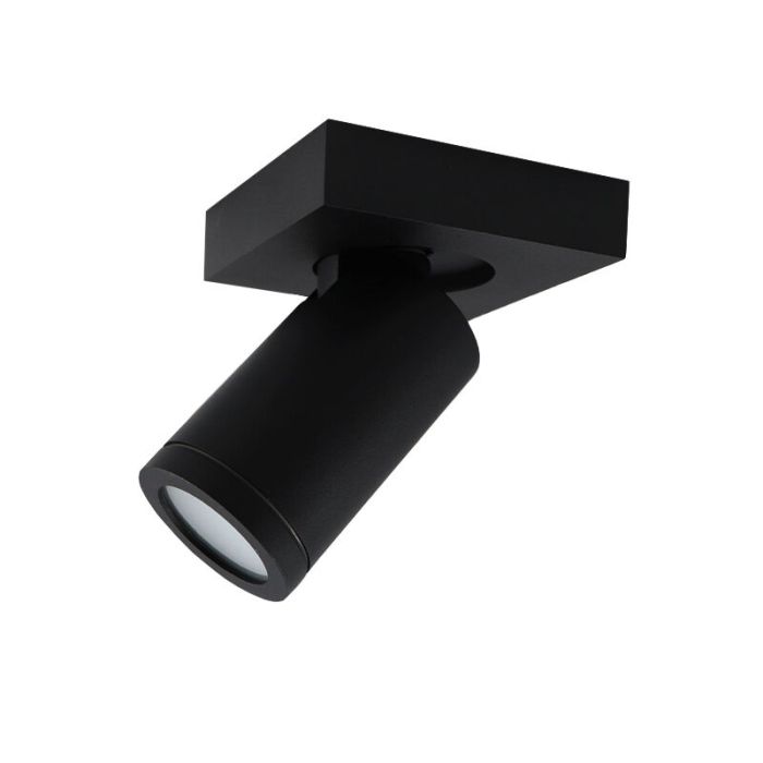 Spot plafond noir moderne, Kenan, IP44
