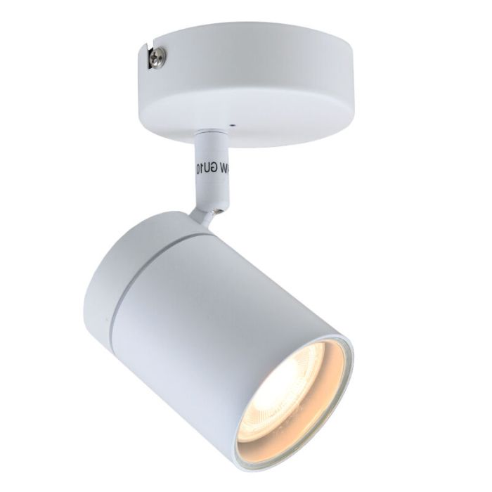 Spot plafond blanc moderne, Ciara, IP44