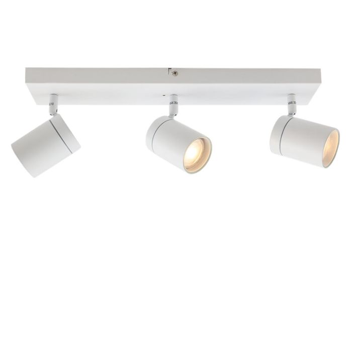 Spot plafond blanc moderne, Ciara, IP44