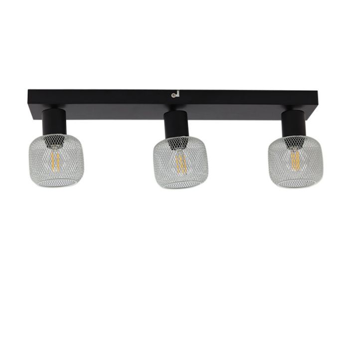 Spot plafond gris industriel, Emado