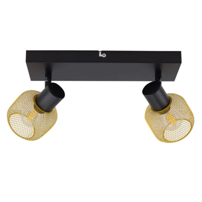 Spot plafond jaune industriel, Emado