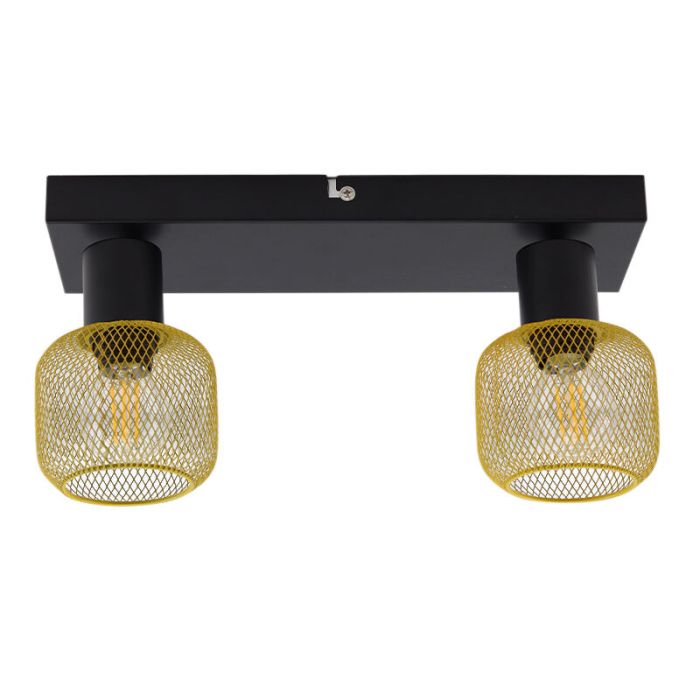 Spot plafond jaune industriel, Emado