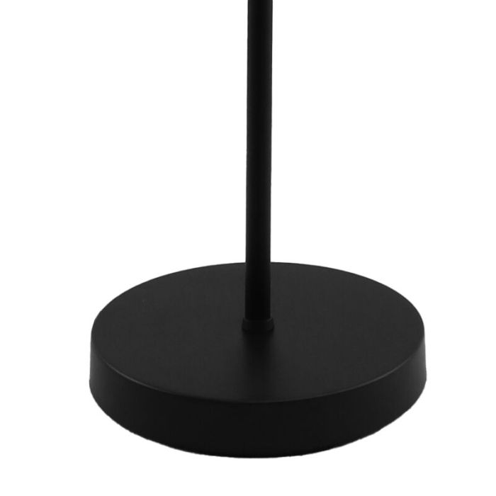 Lampadaire doré industriel, Emado, avec interrupteur