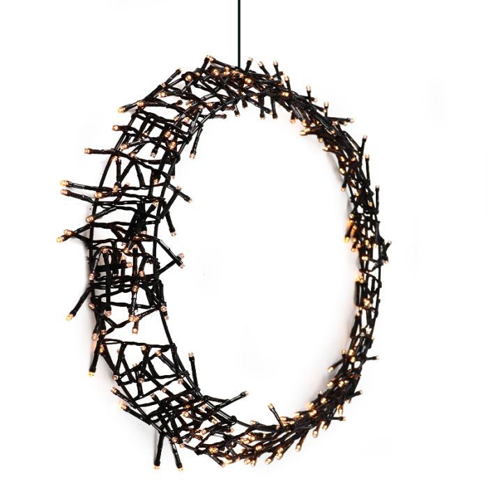 Anneau couronne de Noël - 38 cm