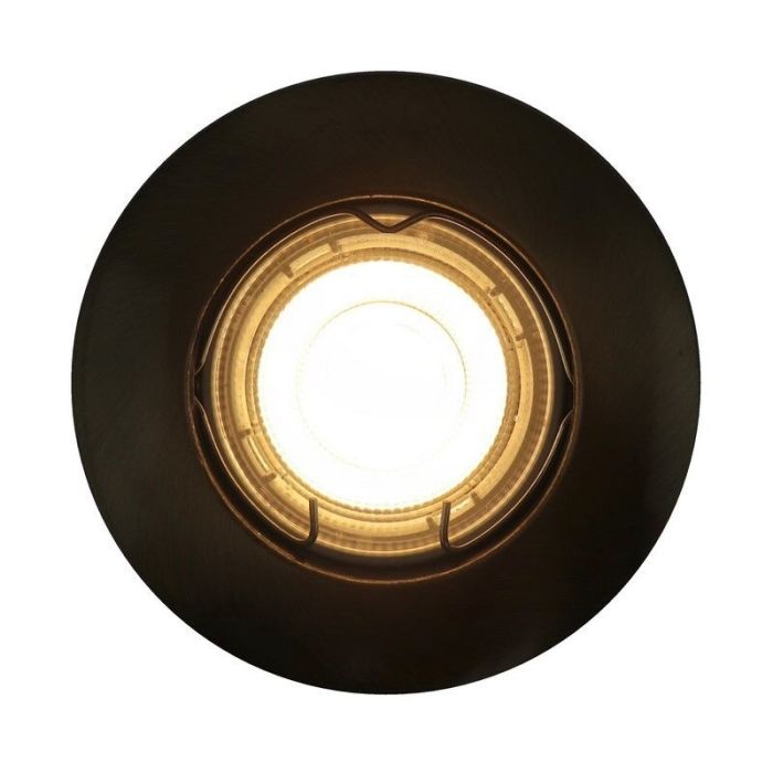Spot encastré bronze en aluminium, Rudo