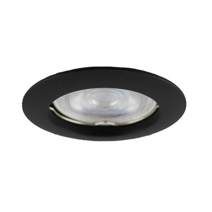 Spot encastré noir en aluminium, Ipsi