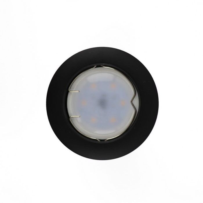 Spot encastré noir en aluminium, Ipsi