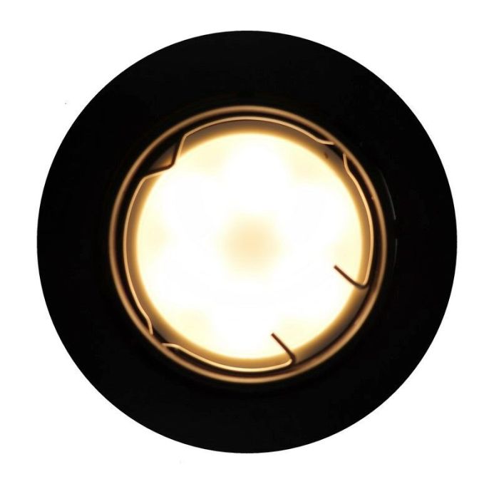 Spot encastré noir en aluminium, Ipsi