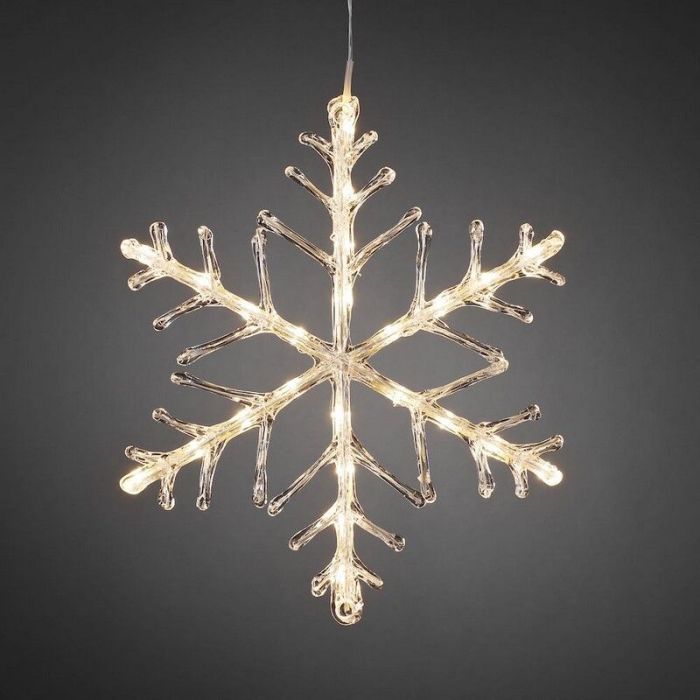 Flocon de neige acrylique LED