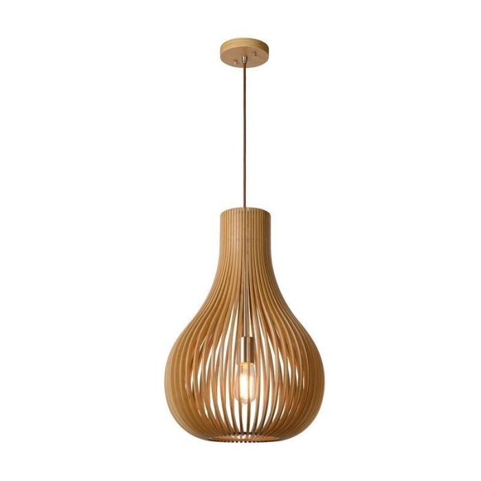 Suspension en bois marronne, Bodo