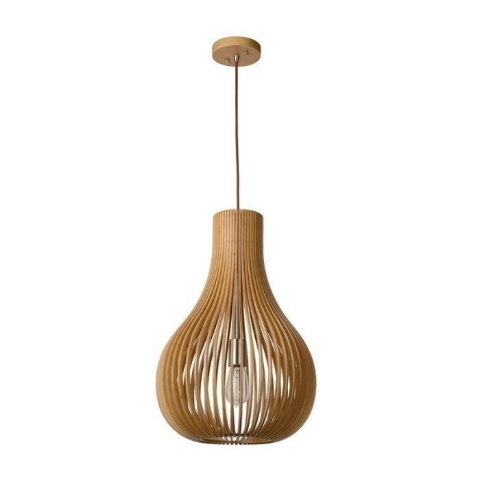Suspension en bois marronne, Bodo