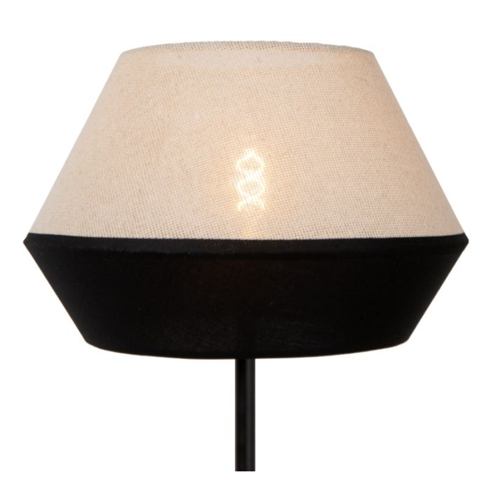 Lampadaire moderne beige, Kala, avec interrupteur