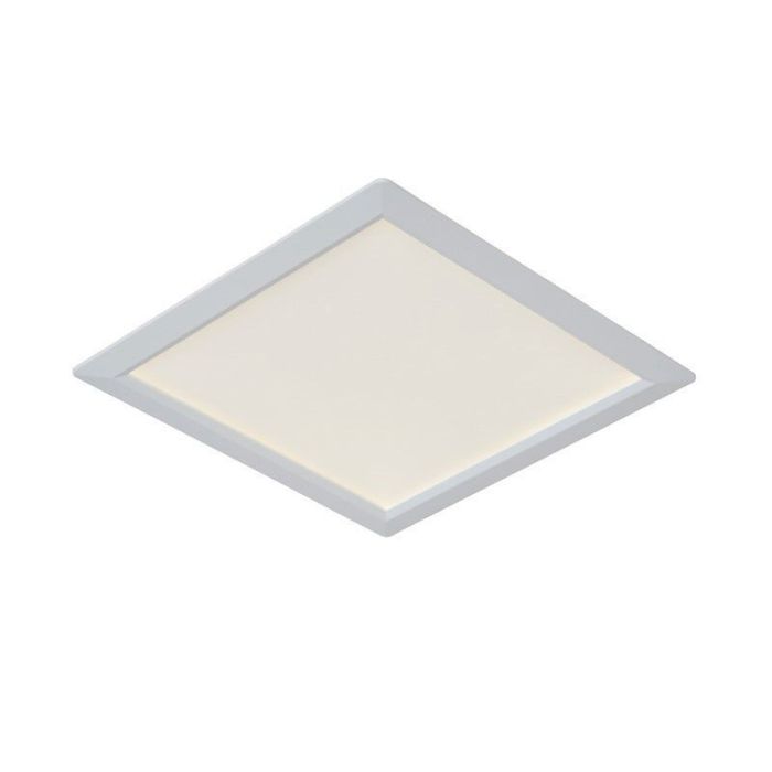 Lampe plafond moderne blanche, Tendo, 18W, 3000K LED