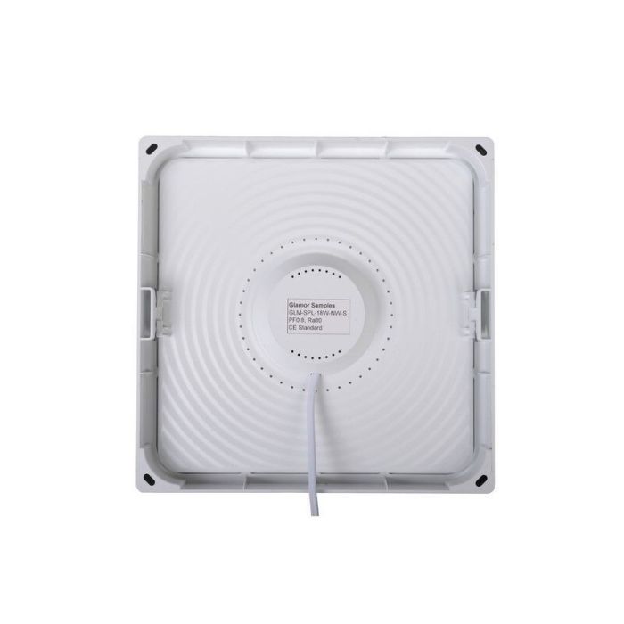 Lampe plafond moderne blanche, Tendo, 18W, 3000K LED