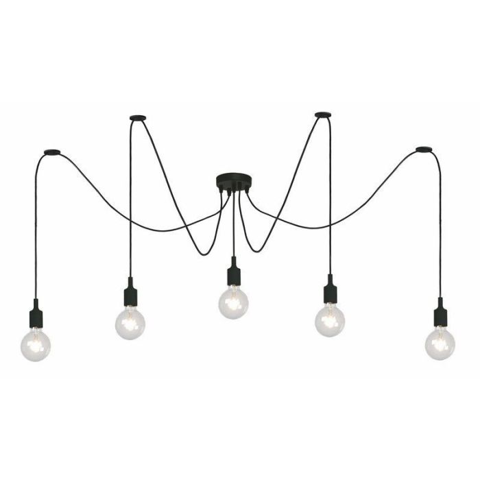 Suspension moderne noire, Fix