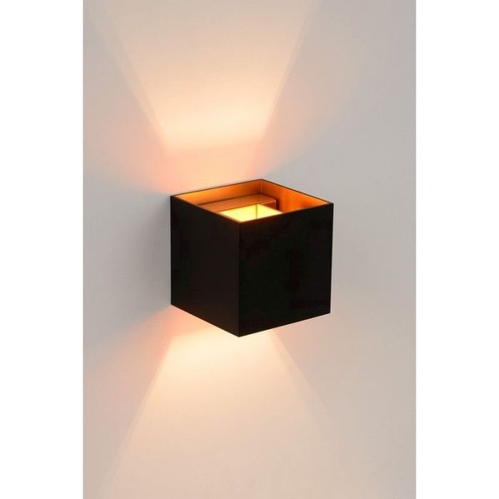 Applique up and down moderne noire, Xio