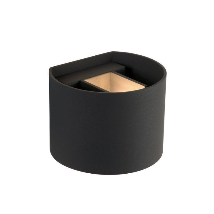 Applique up and down moderne grise, Xio