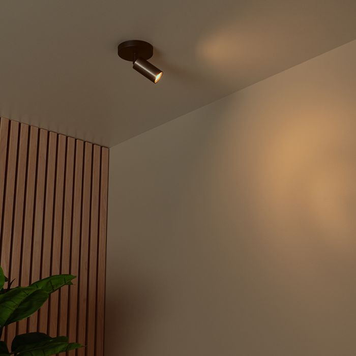 Spot plafond moderne marron, Ritmo