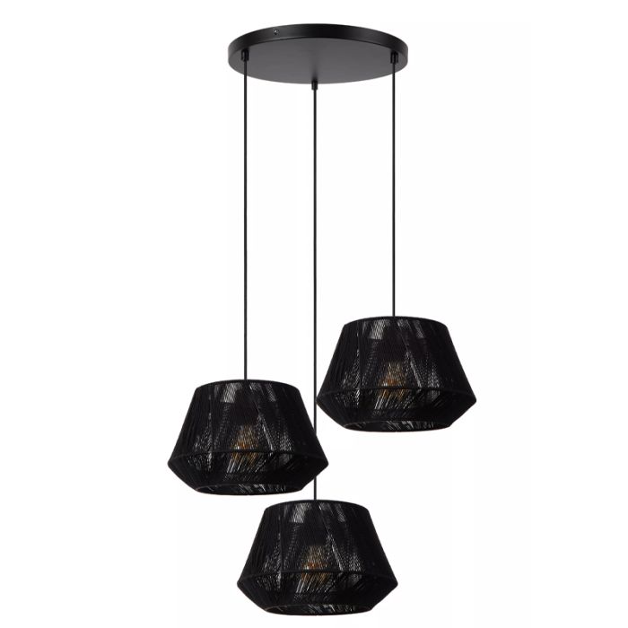 Suspension moderne noire, Jessica