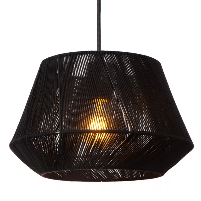 Suspension moderne noire, Jessica