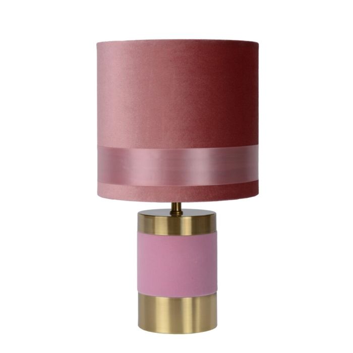 Lampe de table rétro dorée, Extravaganza Frizzle, avec interrupteur