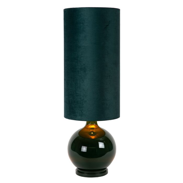 Lampadaire rétro vert, Esterad, avec interrupteur