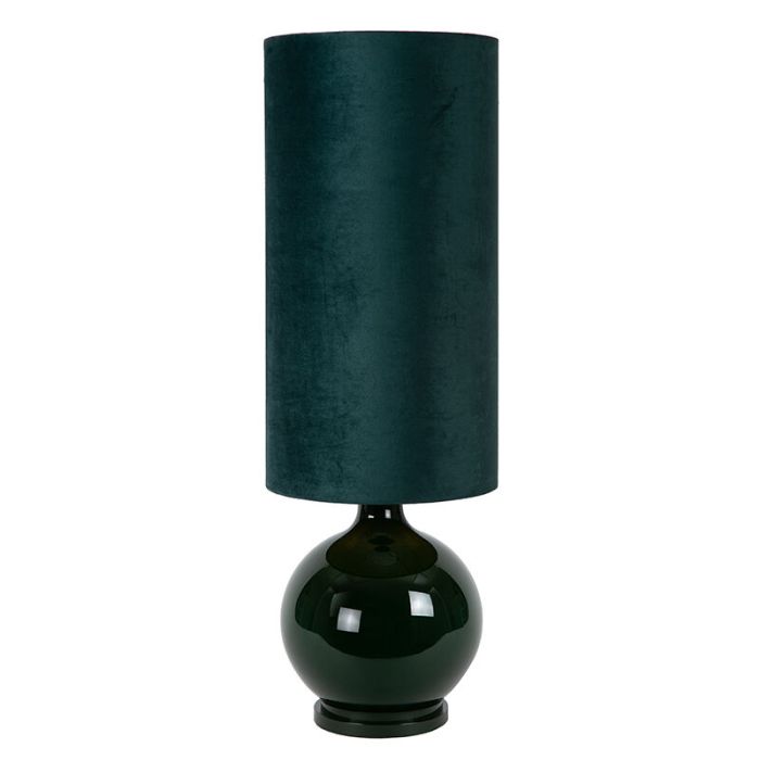 Lampadaire rétro vert, Esterad, avec interrupteur