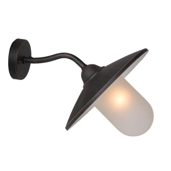 Luminaire extérieur rustique couleur rouille, Aruba, IP44