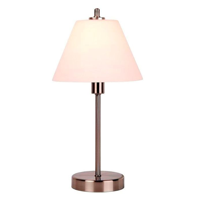 Lampe de table classique chromée, Touch, avec variateur tactile