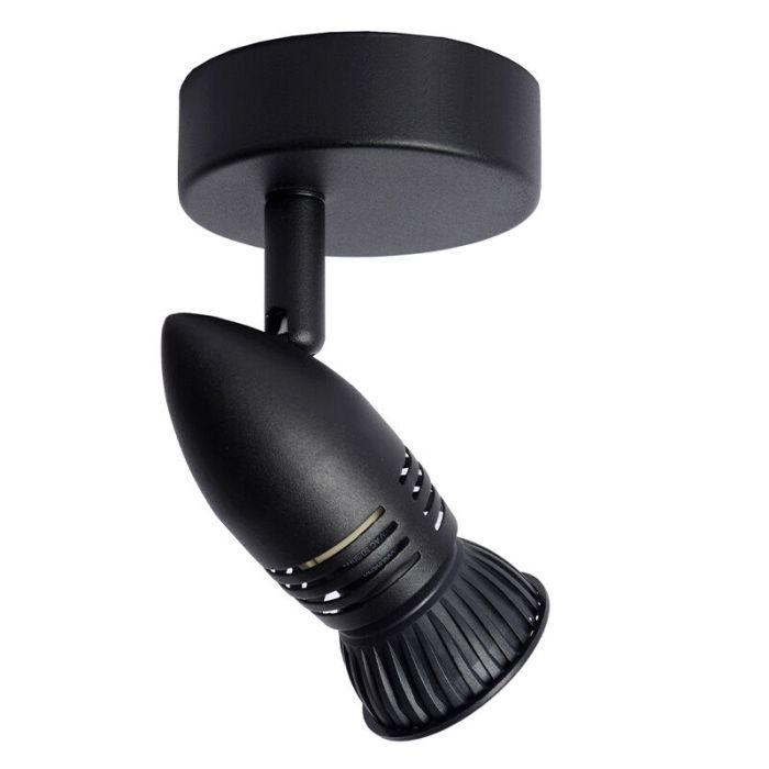 Spot plafond moderne noir, Caro