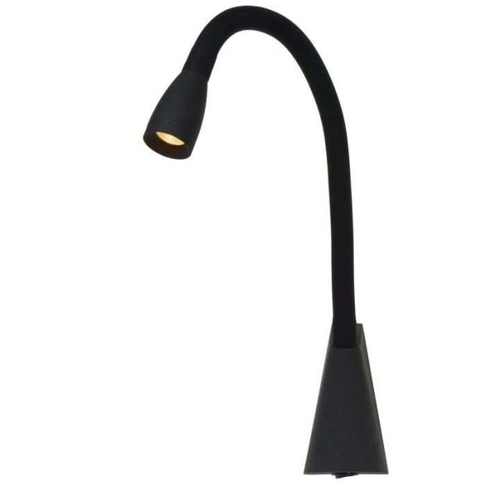Applique murale moderne noire, Galen, 3W, 3000K LED, avec interrupteur